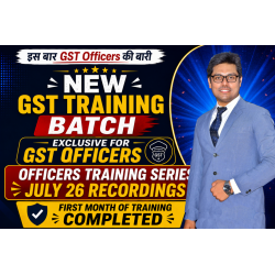 GST Officers Training Batch...