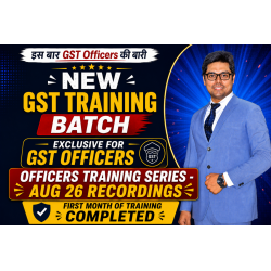 GST Officers Training Batch...