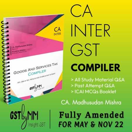 CA Inter GST Question Bank