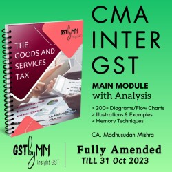 CMA Inter GST Book - Detailed Analysis